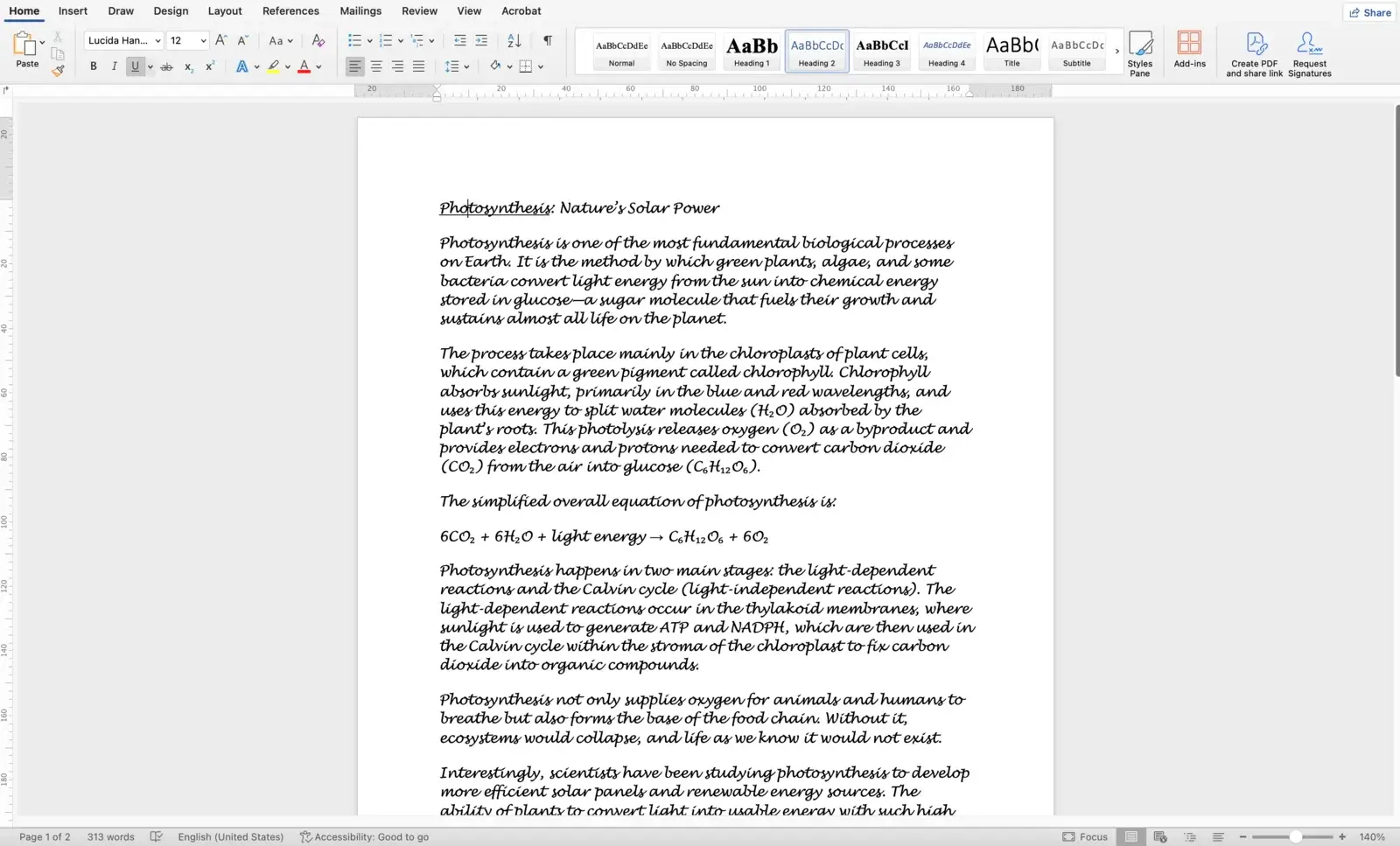 Font Comparison